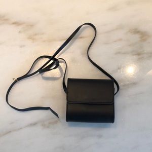 Authentic Greek Leather mini Crossbody Bag